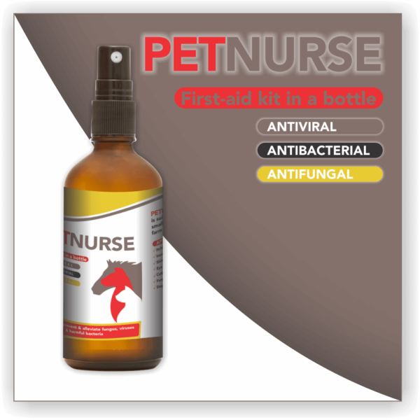 PetNurse 100ml Internal & External Healing Treatment spray